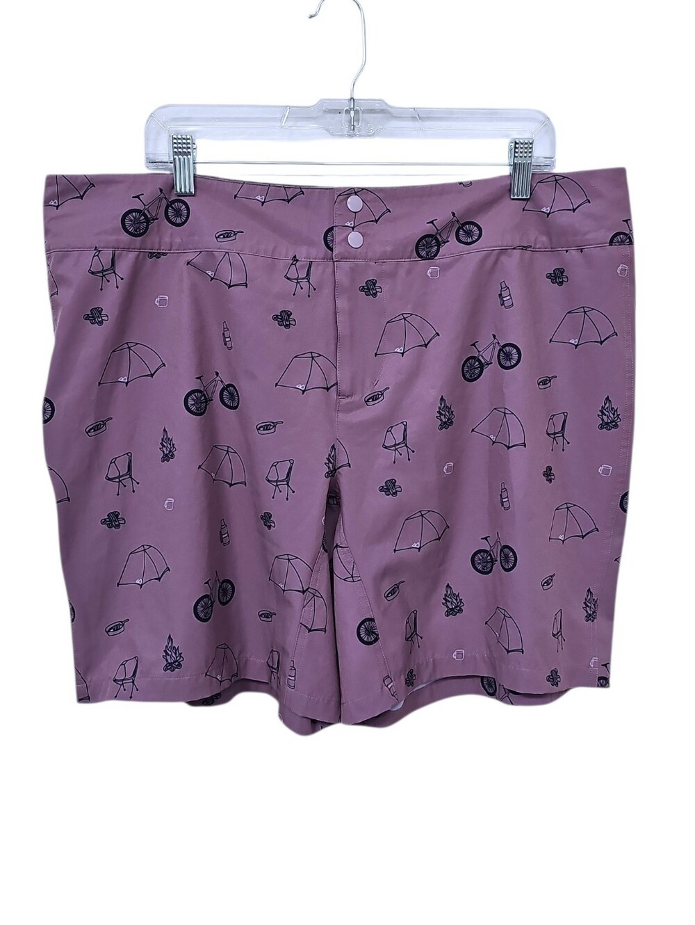 Wild Rye Bike Shorts Womens Plus Size 16 Purple Outdoor